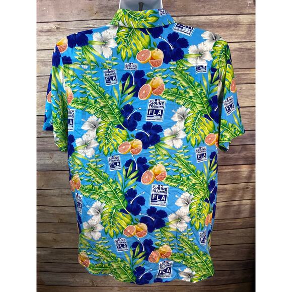 MLB Grapefruit League Baseball Spring Training 2023 Shirt Men's Sz LRG Button up - Picture 2 of 7